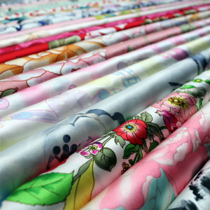 Custom Wholesale for Garment <strong>Home</strong> <strong>Textile</strong> Printed Plain Design 100% Silk Mulberr Silk Fabric OEM RTS - Product Image 4