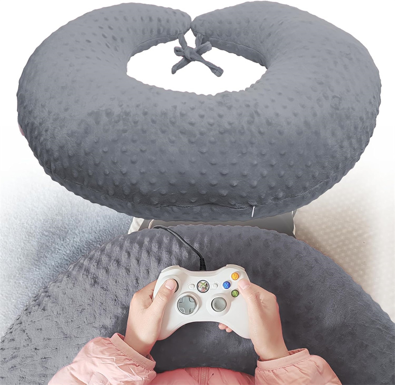Minky Dots Grey