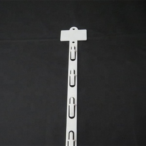 Linh Hoạt Treo Tường Trang Trí Treo Hiển Thị Hoặc Kệ Kim Loại Strip Với 12 Clips <span class=keywords><strong>Hook</strong></span> - Product Image 4