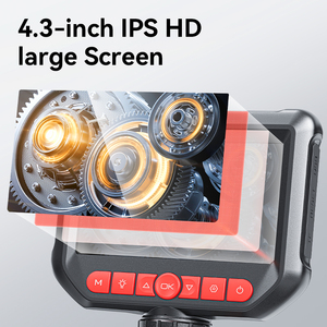 360 Lenkung Semi Rigid Water proof 4,3 Zoll 2MP Gelenk Inspektion Kanal rohr Endoskop Kamera Professional Industrial Endoskop - Product Image 4