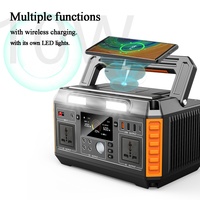 Générateur Solaire Portable de Secours 2000W 2400W 3000W à Prix Abordable, Station de Stockage d'Énergie Extérieure au Lithium 600W
