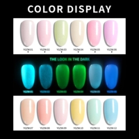 Venta al por Mayor de Esmalte de Uñas Luminoso de 15 ml, Brillo en la Oscuridad, Semipermanente, Gel UV, Barniz para Uñas, Proveedores de Esmalte de Uñas, OEM Personalizado