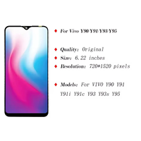 Layar LCD Touch Screen Digitizer Pengganti Ori untuk Vivo U1 Y1s K9x Y90 Y91 Y91i Y91C Y93 Y93s Y95 Layar LCD Ponsel