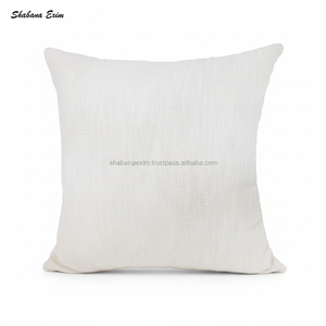 Luxueux carré coton tissu tissé taie d'oreiller à motifs géométriques personnalisé pour la décoration intérieure chambre d'enfants utilisation extérieure de l'hôtel - Product Image 1