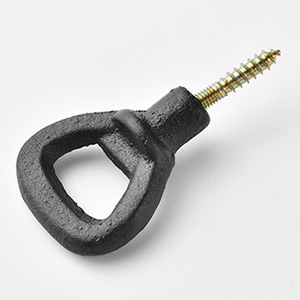 Ouvre-bouteille en fonte noire à fixation murale, poignée robuste pour ouvrir les bouteilles de bière et les boissons - Product Image 4