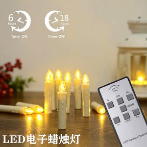 Lire pour expédier des bocaux de bougie de Noël articles de festival à distance bougie LED bocaux de bougie de Noël - Product Image 6