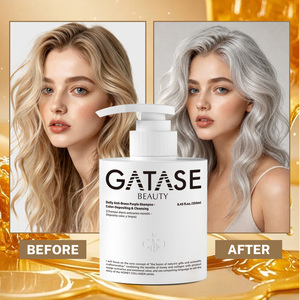 Shampooing Quotidien Anti-Jaunissement Violet : Formule Déposeur de Couleur et Nettoyante pour <span class=keywords><strong>Cheveux</strong></span> Blonds, Décolorés et Gris – Tonification, Réparation et Hydratation - Product Image 5