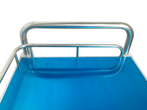 Utilisation de meubles hospitaliers <span class=keywords><strong>Chariot</strong></span> à instruments d'urgence médicale en acier inoxydable - Product Image 5