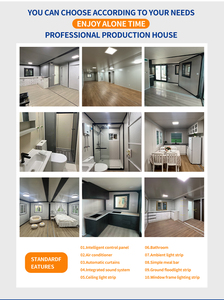 Casa Contenedor Impermeable de Alta Calidad, 20 pies/40 pies, Expandible, Prefabricada, Modular, Móvil, con Certificación ISO y CE, para Uso en Granjas y Talleres - Product Image 6