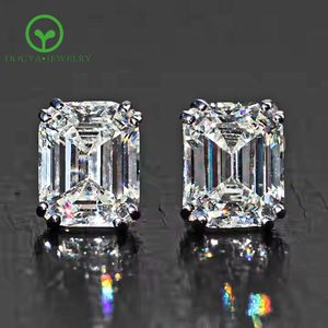 Igi GIA ได้รับการรับรอง HPHT CVD ต่างหูทองคำที่เป็นของแข็ง14K 18K ทำจาก Vvs1ประดับเพชรสำหรับปลูกในห้องปฏิบัติการได้รับการรับรอง - Product Image 1