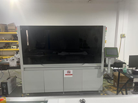 Inkjet Single Pass Digital UV Printer, kecepatan tinggi Printer bahan keras mesin cetak tutup botol USB cetak Disk
