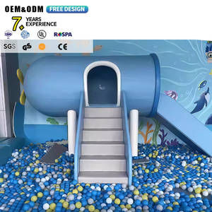Equipo de Juegos Interior para Niños con Diseño Divertido, con Escaladores Temáticos de Animales Suaves e Historias Interactivas para Guarderías - Product Image 1