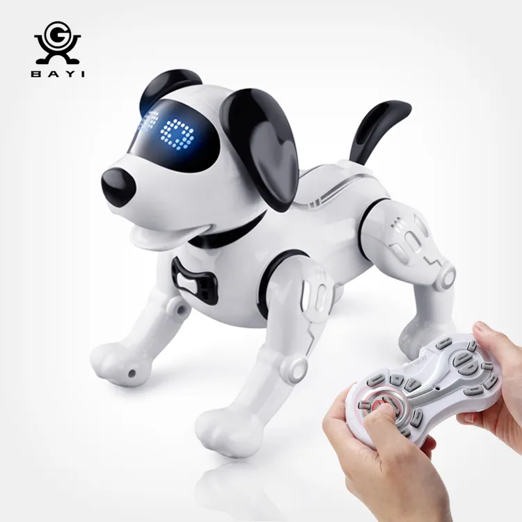 Rc Dog TOY Robot Intelligent Electronic for Kids' best birthday gift RC walking singing dancing Intelligent talking Robo