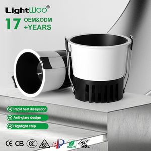<span class=keywords><strong>Spot</strong></span> encastré <span class=keywords><strong>LED</strong></span> anti-éblouissement à fente étroite, haute qualité, haute luminosité, tout en aluminium, éclairage intérieur, ouverture 75 mm - Product Image 6