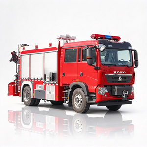 Potente Camión de Bomberos de Rescate de Emergencia Sinotruk HOWO con Grúa y Generador - Product Image 2