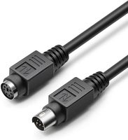 Mini Din 6-Stift Männlich zu Weiblich PS2 PS/2 Verlängerungskabel für Computer PC Tastatur-Maus