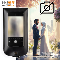 Pochette de téléphone anti-espion pour événements - Housse anti-caméra pour smartphones jusqu'à 6,9 pouces |   Mariage, Fête et Utilisation Confidentielle