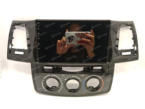 Marco de salpicadero para Toyota FORTUNER/Hilux/<span class=keywords><strong>VIGO</strong></span> 2008-2014, accesorio de plástico para interior de coche, reproductor de DVD y radio - Product Image 4