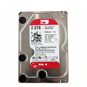 ฮาร์ดไดรฟ์ภายใน NAS ขนาด 2TB 3.5 นิ้ว 5400 รอบต่อนาที 64MB CMR สำหรับจัดเก็บข้อมูลบนเครือข่าย WD20EFRX ฮาร์ดไดรฟ์ 6TB - Product Image 1