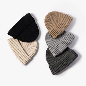 Mũ len, mũ trùm đầu, mũ beanie, mũ thời trang, mũ mới lạ, mũ lễ hội, dành cho nam, nữ, thanh thiếu niên, bé trai, bé gái, mùa đông, giữ ấm, mũ có bo, mũ trơn, mũ len trùm đầu - Product Image 3