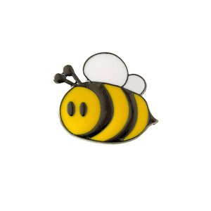 Vente en gros, broche personnalisée, épingle de revers, badge en métal, <span class=keywords><strong>animal</strong></span> mignon, miel, émail abeille, épingle pour chapeau - Product Image 3