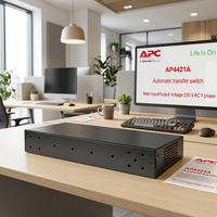 APC AP4421A 10A 230V Commutateur de transfert automatique (ATS) monophasé pour rack, alimentation redondante pour serveurs en rack et appareils réseau