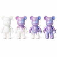 Figurine d'ours fluide vierge non peinte de 23 cm, 33 cm, 53 cm pour la décoration intérieure et l'artisanat