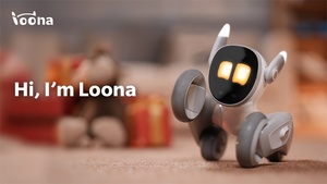 <span class=keywords><strong>Robot</strong></span> intelligent interactif programmable 2024, contrôle par application <span class=keywords><strong>Android</strong></span> 11, Loona EMO, chien intelligent, cadeau de Noël, petit modèle 1024x768 - Product Image 2
