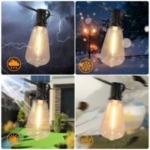 St38 E12 24V Dimmable LED <span class=keywords><strong>String</strong></span> ánh sáng IP44 Đèn chống thấm nước cho sử dụng trong nhà cho Giáng sinh kỳ nghỉ bên trang trí - Product Image 5