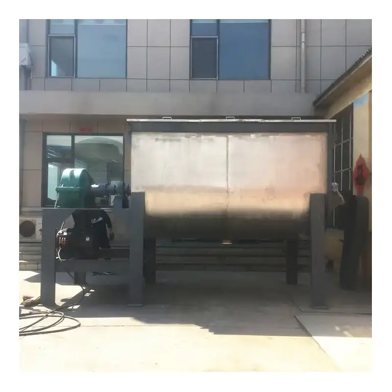 Mezclador de polvo seco horizontal de alta calidad 37kw 10000L mezclador de polvo industrial mezclador de polvo químico