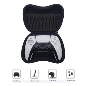 Custodia da Viaggio Compatibile con <span class=keywords><strong>Controller</strong></span> Wireless DualSense PS5, Custodia Protettiva in EVA, Borsa Nera per il Trasporto - Product Image 4