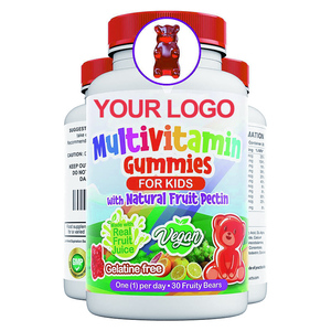 Omega 3 balık yağı DHA EPA çocuklar Formula günlük sakızlı Multivitamin Gummies Vitamin C metil B12 ve çinko bağışıklık - Product Image 1