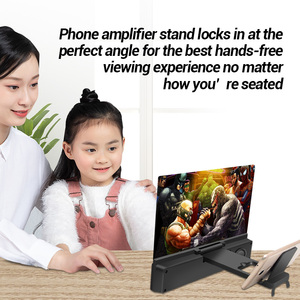 Amplificador de Pantalla Universal para Smartphone de 14 Pulgadas con Altavoz Bluetooth, Soporte Portátil HD para Teléfono Móvil, Amplificador de Video 3D - Product Image 5