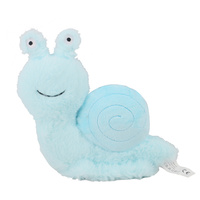 Jouets à mâcher interactifs pour chien en suède de luxe, peluche éco-responsable, puzzle sonore, animal en peluche en forme d'escargot, nouveauté, dessin animé, pour usage quotidien
