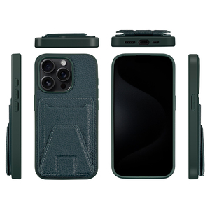 Funda protectora completa para iPhone 16 Pro Max, soporte magnético para iPhone 15, con espacio para tarjetas, cubierta de protección para teléfono - Product Image 1