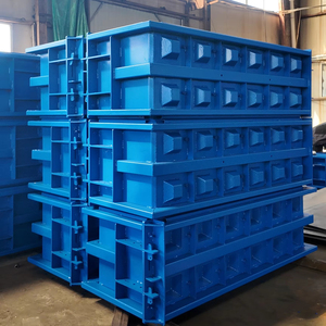 Coffrage en acier pour blocs de mur de <span class=keywords><strong>soutènement</strong></span> - Type combiné à assemblage facile pour blocs de <span class=keywords><strong>béton</strong></span> - Product Image 1