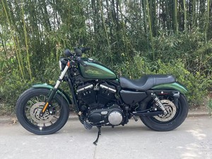 Motocyclettes d'occasion Harley-Davidson 883N 883cc Vert Émeraude Peinture Candy, Cruiser Classique Américain, Belle Couleur, Prix Raisonnable - Product Image 3