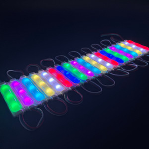 2811ic pixel 5050rgbic mô-đun LED ánh sáng DC <span class=keywords><strong>12V</strong></span> 24V 1 Wát 86*19 Mét 3 đèn Led IP65 rgbic địa chỉ LED <span class=keywords><strong>MODULE</strong></span> cho quảng cáo dấu hiệu - Product Image 4