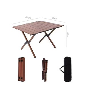 Mesa Plegable de Acero al Carbono para Jardín, Tamaño S, Precio Económico, Mesa de Alta Calidad Tipo Egg Roll - Product Image 6