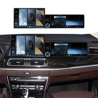 Écran ZWNAV 13,1"+12,3" pour BMW Série 5 GT CIC/NBT 2009-2017 Android 15 Carplay DSP GPS Autoradio Stéréo 4G WiFi 360 OEM
