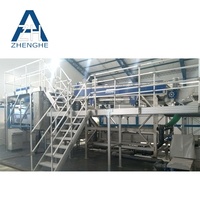 Escabeau modulaire industriel en aluminium amovible pour escalier avec mains courantes et garde-corps