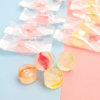 Transparent Crystal Hard Candy with Fruit Filling Mixed Fruit Flavor Bulk Wedding Favor Candy Confectionery Snack