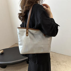 2 Stuks Set Draagtas Voor Dames Met Grote Capaciteit Mooie Persoonlijkheid Draagbare Schoudertas Met Rits - Product Image 3