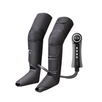 Masseur de jambes avec Compression d'air pour la Circulation et la Relaxation, Machine de Massage des pieds et des mollets enveloppes de jambes réglables