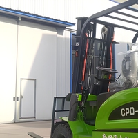 CPD-25 Elektrischer Gegengewichtsstapler 2,5 Tonnen 2500kg Tragfähigkeit 3000mm Hubhöhe Lager-Materialhandhabung