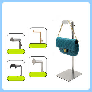 ร้านขายกระเป๋าถือ ชั้นวางกระเป๋า ตู้โชว์กระเป๋า ขาตั้งขายปลีก กระเป๋าโชว์ ชั้นวางกระเป๋าโท้ต - Product Image 4