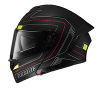 Casque de moto modulaire, système convertible, certifié DOT ECE, avec visière solaire intégrée, pratique