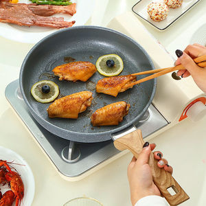 Sartén antiadherente Kemorela - Revestimiento de granito saludable con mango resistente al calor 20/24/28 cm Compatible con inducción 1 unidad - Product Image 3