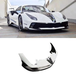 Kit Carrozzeria Larga <span class=keywords><strong>MAN</strong></span> per Ferrari 488 Modificata: Paraurti Anteriore e Posteriore, Minigonne Laterali, Alettone Posteriore e <span class=keywords><strong>Spoiler</strong></span> Anteriore e Posteriore - Product Image 2