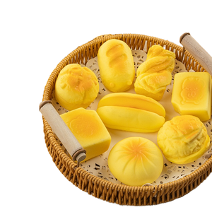 Giocattolo Squishy a Forma di Pane, Bestseller 2026, Giocattolo Sensoriale Antistress in PU a Lenta Risalita, Sicuro per Bambini, Personalizzabile - Product Image 1